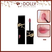 Son Kem Bóng YSL Vinyl Cream Lip Stain 622 Plum Liberation