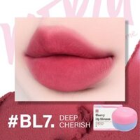 Son Kem Bùn Kiêm Má Hồng Merzy Blurry Lip Mousse #BL7 Deep Cherish