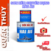 Sơn kẽm chuyên dụng CAO CẤP HẢI ÂU Epoxy dùng cho tàu biển - Sơn mạ kẽm 2 thành phần - [Bộ 1L]