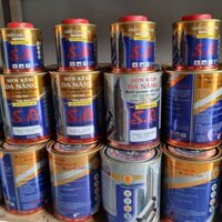 Sơn kẽm đa năng, sơn sắt mạ kẽm SA, sơn xingfa hệ 2 thành phần epoxy siêu cứng bộ 1kg