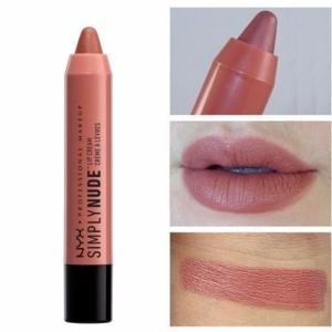 Son kem dạng bút NYX Simply Nude Lip Cream SN06 Sable