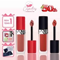 Son Kem Di.or Rouge Forever Liquid 200 Cam đất Màu Son Thời Thượng, Chất Son Mềm Mịn Lâu Trôi