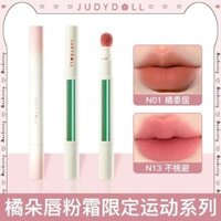 Son kem judydoll Dạng Phấn Nước Tông Cam Màu Đỏ Gạch Làm Trắng Môi