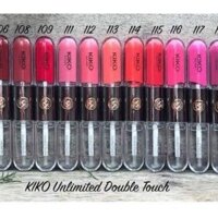 Son kem Kiko Unlimited Double Touch - 2 đầu