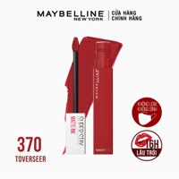 Son Kem Lì 16h Lâu Trôi Maybelline New York Super Stay Matte Ink Lipstick 5ml - 370 Overseer