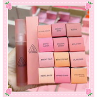 Son Kem Lì 3CE Blur Water Tint Laydown / Sepia / Đủ màu