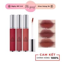 Son Kem Lì 3CE Hazy Lip Clay - 3CE Toilet Paper Taupe Hipamine, Common Stranger, Whip Red