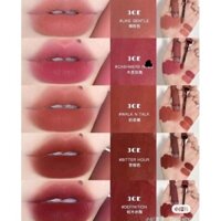 Son Kem Lì 3CE Velvet Lip Tint - Mẫu 2021- Bitter Hour - Walk N Talk -Cashmere Nude-Definition-Like Gentle