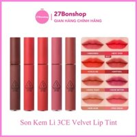 SON KEM LÌ 3CE VELVET LIP TINT