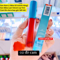 Son Kem Lì Bbia 02, Son Bbia 12 chính hãng, Son Bbia Last Velvet Lip Tint Cam Đỏ chưa bao giờ hết hót, son môi cao cấp