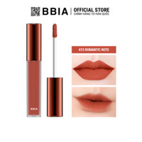 Son Kem Lì Bbia Last Velvet Lip Tint Version 5 - 23 Romantic Note - Cam Đất Ánh Đỏ
