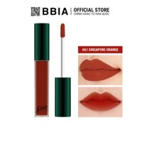 Son Kem Lì Bbia Last Velvet Lip Tint ASIA EDITION - A1 Singapore Orange 5g - Bbia Official Store 👄