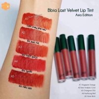 Son kem lì Bbia Last Velvet Lip Tint - Màu HOT nàng yêu (A1, A2, A3, A4, A5) 5g - Bbia  👄