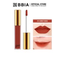 Son Kem Lì Bbia Last Velvet Lip Tint Version 3 - 12 Sweet Boss (Màu cam cháy) 5g - Bbia Official Store *