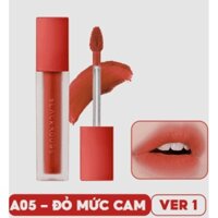 Son Kem Lì Black Rouge Air Fit Velvet Tint A05 Marmalade Đỏ Mứt Cam 36,6Gr