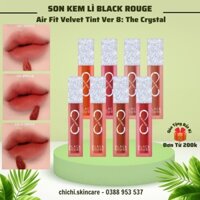 Son Kem Lì Black Rouge Air Fit Velvet Lip Tint Ver 8 *