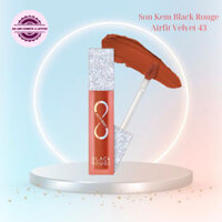 Son kem lì Black.rouge màu A43 đỏ nâu cam