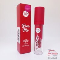 Son Kem Lì Cathy Doll Rose Me Velvet Lips Mousse