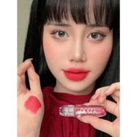 Son Kem Lì DOLLY DIAMOND VELVET Không Chì Cao Cấp NEW 2022 Màu hồng đỏ nude Mua 2 Cây Tặng Dưỡng Môi