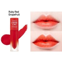 Son Kem lì Etude House Color In Liquid Lips Mousse Lì 3.2ml #OR201 [bonus]