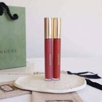 Son Kem Lì Gucci Rouge Liquid Matte 25 Màu Đỏ Tươi