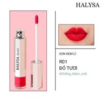 Son Kem Lì Halysa – Son chống thâm môi cao cấp - Son Đỏ Tươi Dòng son cao cấp với nguyên liệu nhập từ Mỹ