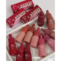 Son Kem Lì INK Velvet [ sẵn màu 02 - 08 - 15 - 17 - 29 - 30 - 22 - 23 - 40 -30 - 32 - 33 ]