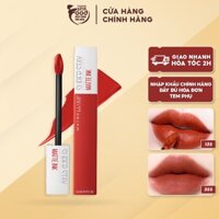 Son Kem Lì, Lên Màu Chuẩn, Lâu Trôi Maybelline New York Superstay Matte Ink City Edition 5ml