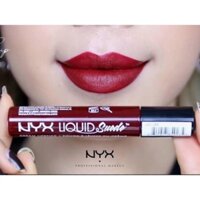 SON KEM LÌ LIQUID SUEDE CREAM NYX CHERRY SKIES