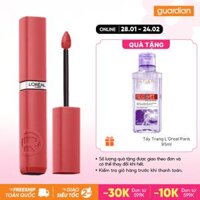 Son Kem Lì Loreal Infallible Matte Resistance #230 Shopping Spree Đỏ Hồng Đất 5ml