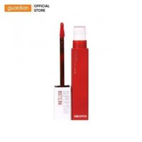 Son Kem Lì Maybelline Super Stay Matte Ink Lipstick (City Edition) 118 Dancer Cam Cháy 5ml