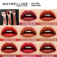 Son Kem Lì Maybelline Super Stay Matte Ink 5ml (Tông màu rực rỡ)