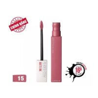 SON KEM LÌ MAYBELLINE SUPER STAY MATTE INK MÀU 15