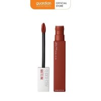 Son Kem Lì Maybelline Super Stay Matte Ink Lipstick (City Edition) 117 Ground Breaker Đỏ Gạch 5ml