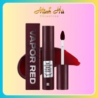 Son kem lì Merzy Noir In The Mellow Tint M13 4g vỏ đỏ Red Edition màu đỏ trầm
