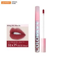 Son Kem Lì Mịn Mượt Colorkey Airy Velvet Lip Lacquer Pink Diamond R608 Đỏ Xí Muội 2G