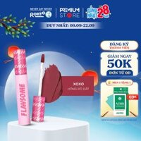 Son kem lì mịn nhẹ như nhung Flawsome Chic Velvet Matte Tint 3g - Xoxo - Hồng đỏ đất