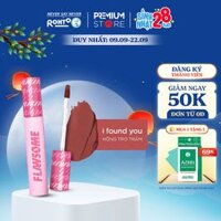 Son kem lì mịn nhẹ như nhung Flawsome Chic Velvet Matte Tint 3g - I found u - Hồng tro trầm