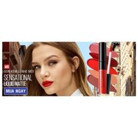 Son Kem Lì Nhẹ Môi Maybelline New York Sensational Liquid Matte Lipstick 03 7ml