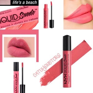 Son kem lì Nyx Liquid Suede Cream Lipstick LSCL02 Life’s a Beach