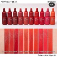 Son kem lì  peripera airy ink velvet tint