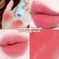 Son Kem Lì Peripera Ink Velvet Lip Tint Màu 36 Active Coral Hồng San Hô CHÍNH HÃNG