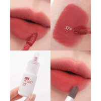 Son Kem Lì Peripera Ink Velvet Lip Tint Màu 37 Enjoy Mute Hồng Đỏ Đất CHÍNH HÃNG