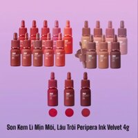 Son Kem Lì Peripera Ink Velvet Nude 4g [22- 23-24-25-26-27-28-29-30-31]