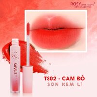 SON KEM LÌ ROSY TOUCH THE STARS VELVET TINT - ROSY