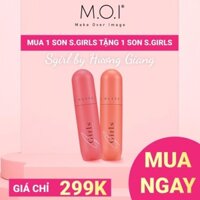 Son Kem lì S.Girl - MOI Cosmetics Hồ Ngọc Hà [CHUẨN CHÍNH HÃNG] 👄 💋