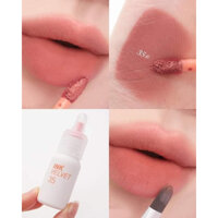 Son Kem Lì Siêu Mịn Peripera Ink Velvet Lip Tint Màu 35 Spring Salmon Hồng Nâu CHÍNH HÃNG