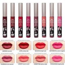 Son kem lì The Balm Meet Matte Hughes Lip Color