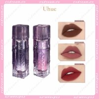 Son Kem Lì UHUE Kết Cấu Mềm Mịn Trọng Lượng Nhẹ Lâu Trôi Không Dính Cốc Dưỡng Ẩm Không Phai Màu