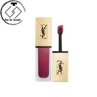 Son Kem Lì YSL 106 Màu Hồng Mận Cá Tính Gilded Fuchsia Rivals – Tatouage Couture Metallics